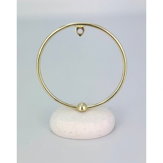 Μπομπονιέρα κρίκος χρυσός BA66 Μπομπονιέρα κρίκος χρυσός BA66