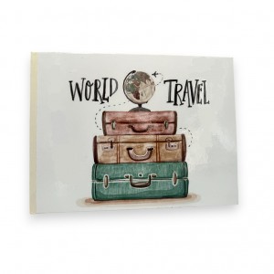 Βιβλίο ευχών "World Travel" BEA68 Βιβλίο ευχών "World Travel" BEA68
