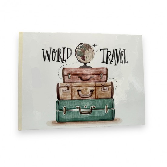 Βιβλίο ευχών "World Travel" BEA68 Βιβλίο ευχών "World Travel" BEA68