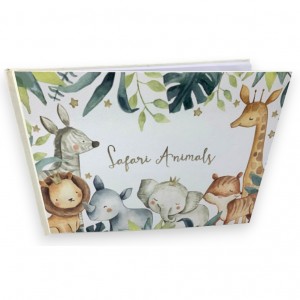 Βιβλίο ευχών "Safari Animals" BEA37 Βιβλίο ευχών "Safari Animals" BEA37