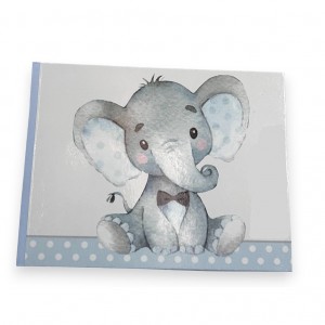Βιβλίο ευχών ελεφαντάκι BEA40 Βιβλίο ευχών ελεφαντάκι BEA40